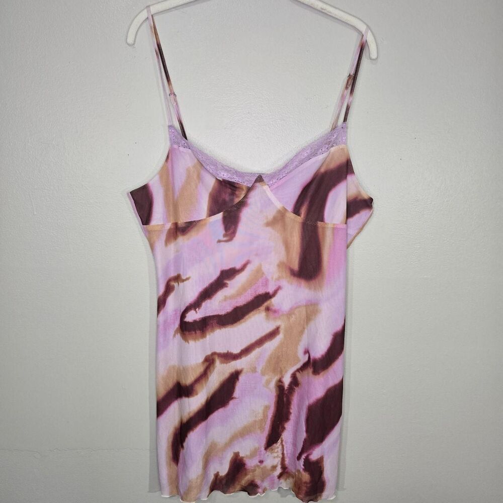 BP. NWT Women's Pink and Brown Slip Dress